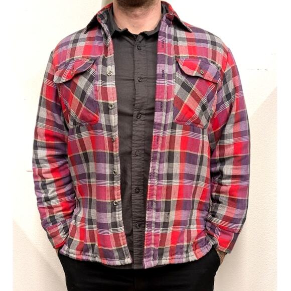 Branded Lion Insulated Flannel Jacket - Picture 1 of 7